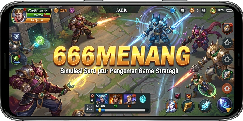 Tampilan gameplay menarik dari 666MENANG yang menguji strategi.