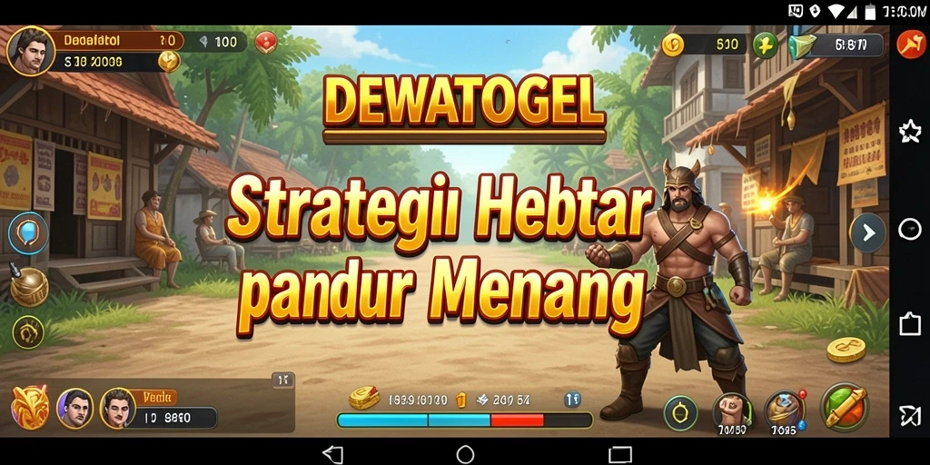 Tampilan gameplay DEWATOGEL yang strategis dan menarik.