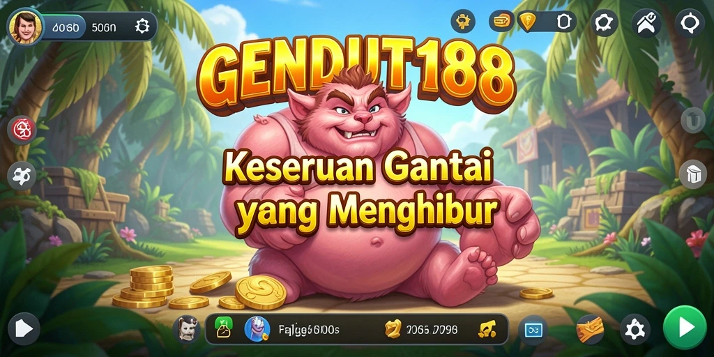 Tampilan gameplay GENDUT188 yang mengasyikkan dan penuh warna.