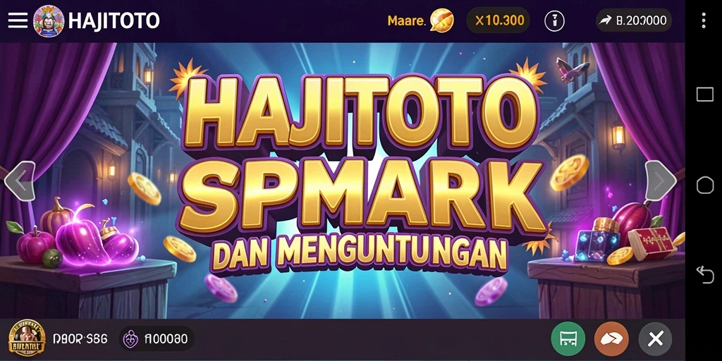 Tampilan gameplay menarik dari HAJITOTO dengan efek visual yang memukau.