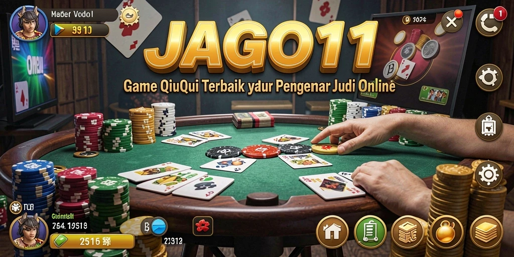 Tampilan gameplay QiuQiu yang menarik dan interaktif di JAGO11.