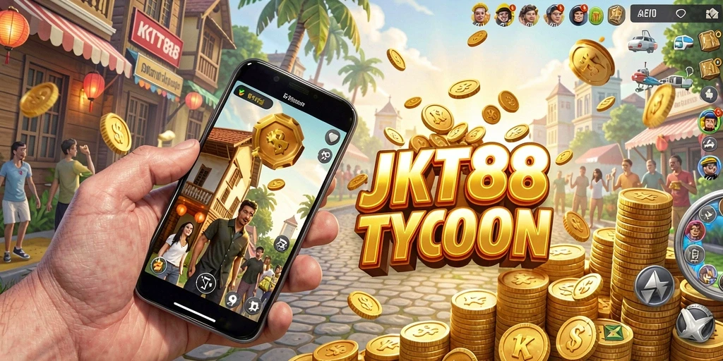 Gameplay JKT88 yang mengasyikkan dalam mengelola bisnis.