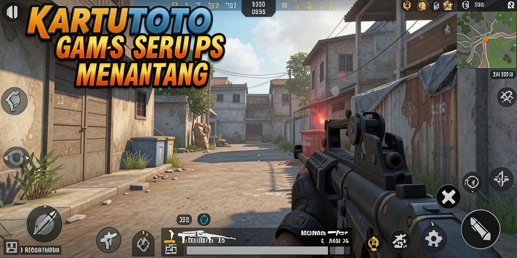 Gambaran menegangkan dari pertempuran FPS dalam KARTUTOTO.