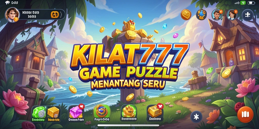 Screenshot KILAT777 menampilkan gameplay Puzzle yang seru dan menantang.
