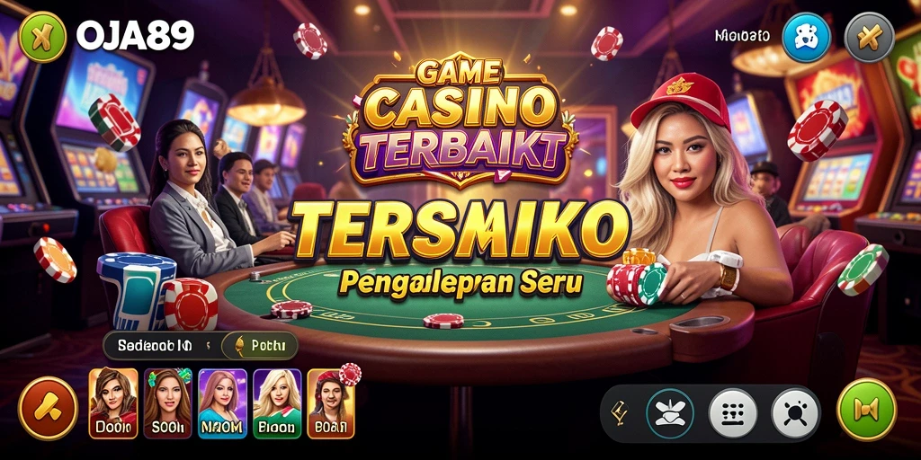 Tampilan antarmuka OJA89 yang menarik dan gameplay seru.