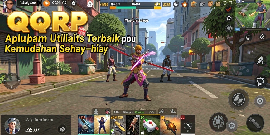 Tampilan aplikasi QQRP yang mudah digunakan dan fungsional.