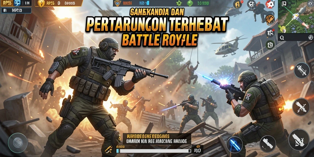 Tampilan gameplay menarik dari RP55 dengan pertarungan seru.