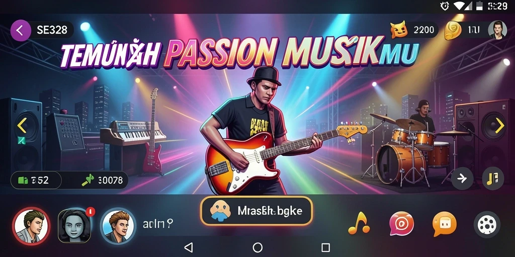 Tampilan gameplay SE328 yang menarik dan interaktif dalam eksplorasi musik.