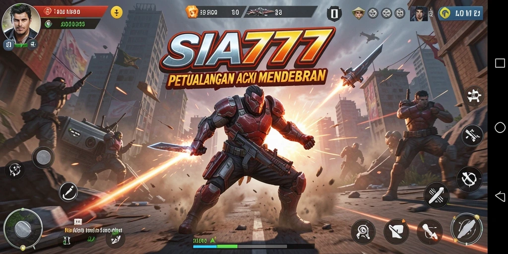 Gameplay mendebarkan yang penuh aksi dan strategi.